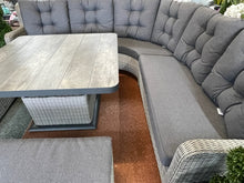 Load image into Gallery viewer, The Valletta High Back Dining Set Hydraulic Table