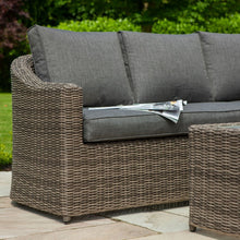 Load image into Gallery viewer, Burley Rattan- Corner Sofa Set- Grey