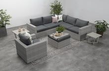 Load image into Gallery viewer, The Cadiz Modular L Shape Set- Cloudy Grey