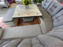 Load image into Gallery viewer, The Valletta High Back Dining Set Hydraulic Table