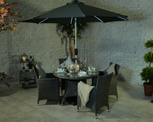 Load image into Gallery viewer, Mirage Rattan- 4 or 6 Seater Round Dining Set- Grey Or Cream