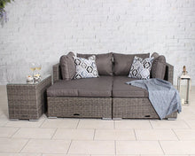 Load image into Gallery viewer, Mirage 4 Seater 5pc Multi Setting Relaxer Set- Grey
