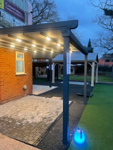 Load image into Gallery viewer, Nebula Motorised Gazebo With Retractable LED Awning