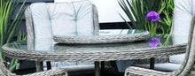 Load image into Gallery viewer, Glass Or Polywood Lazy Susan- Grey Or Natural