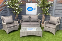 Load image into Gallery viewer, Mirage Rattan- Deluxe Coffee Set- Grey or Cream