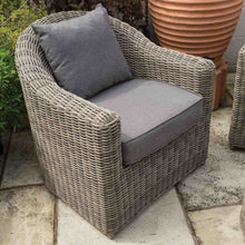 Load image into Gallery viewer, Burley Rattan- Two Seater Sofa Set- Grey