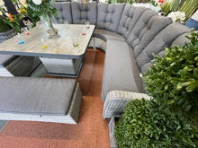 Load image into Gallery viewer, The Valletta High Back Dining Set Hydraulic Table