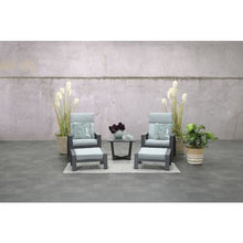 Load image into Gallery viewer, The Monaco Aluminium Recliner Set
