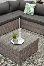 Load image into Gallery viewer, Reims Rattan- Corner Lounge- L Shape Set- Cloudy Grey