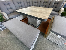 Load image into Gallery viewer, The Valletta High Back Dining Set Hydraulic Table