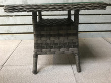 Load image into Gallery viewer, Hatherton Rattan- Two Seater Foot Stall Set- Grey