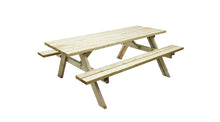 Load image into Gallery viewer, Wooden Oblong Picnic Table