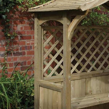 Load image into Gallery viewer, The Bideford Wooden Garden BBQ Shelter
