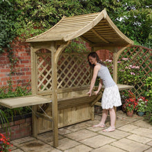 Load image into Gallery viewer, The Bideford Wooden Garden BBQ Shelter
