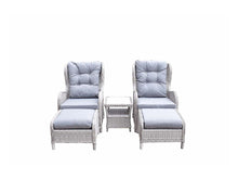 Load image into Gallery viewer, The Capri Reclining Chair Set
