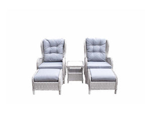 The Capri Reclining Chair Set