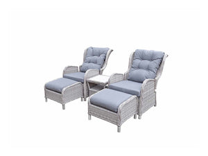 The Capri Reclining Chair Set