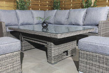 Load image into Gallery viewer, Antigua Rattan- Dining Set- Adjustable Table
