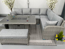 Load image into Gallery viewer, The Panama Fire Pit Dining Set
