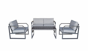 The New York Aluminium Sofa Set