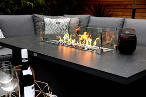 NEW 2025 Toledo Corner Dining with Firepit Table