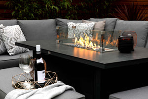 NEW 2025 Toledo Corner Dining with Firepit Table