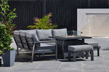 Load image into Gallery viewer, NEW 2025 Toledo Compact Corner Dining with Firepit Table
