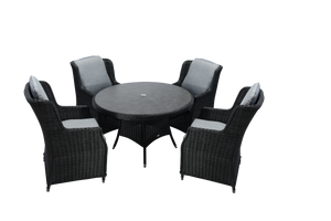 Vancouver 4 Seat Dining Set