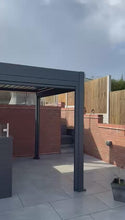 Load and play video in Gallery viewer, Livorno LED MAINS Powered Pergola 2026 Model
