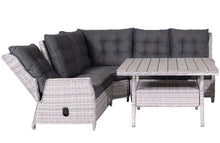 Load image into Gallery viewer, Granada Rattan- Lounge Dining Set- Cloudy Grey or Willow
