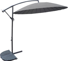 Load image into Gallery viewer, The 3m Grey Tokyo Cantilever Parasol.
