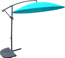 Load image into Gallery viewer, The 3m Blue Tokyo Cantilever Parasol.
