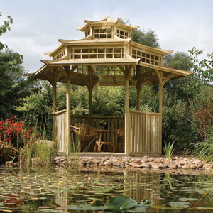 The Atcham Garden Building Pagoda