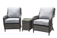 Load image into Gallery viewer, Hatherton Rattan- Tete a Tete Set- Grey or Natural
