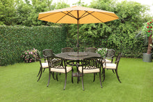 Load image into Gallery viewer, The Lisburn 8 Seat Outdoor Aluminium Garden Dining Set
