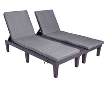 Load image into Gallery viewer, Denver Double Sun Lounger- Black
