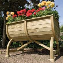Load image into Gallery viewer, The Beer Barrel Planter
