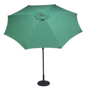 3m Parasol- Green- Grey- Beige