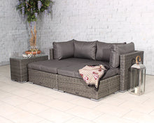 Load image into Gallery viewer, Mirage 4 Seater 5pc Multi Setting Relaxer Set- Grey

