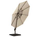 Load image into Gallery viewer, Ivory 3.5m Led Cantilever Parasol- Grey Pole
