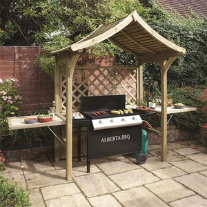 The Bideford Wooden Garden BBQ Shelter