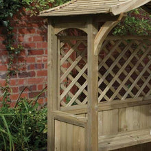 Load image into Gallery viewer, The Bideford Wooden Garden BBQ Shelter
